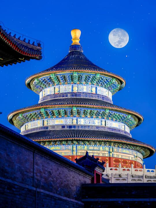人生建议：来北京，一定要去看一次天坛夜景！