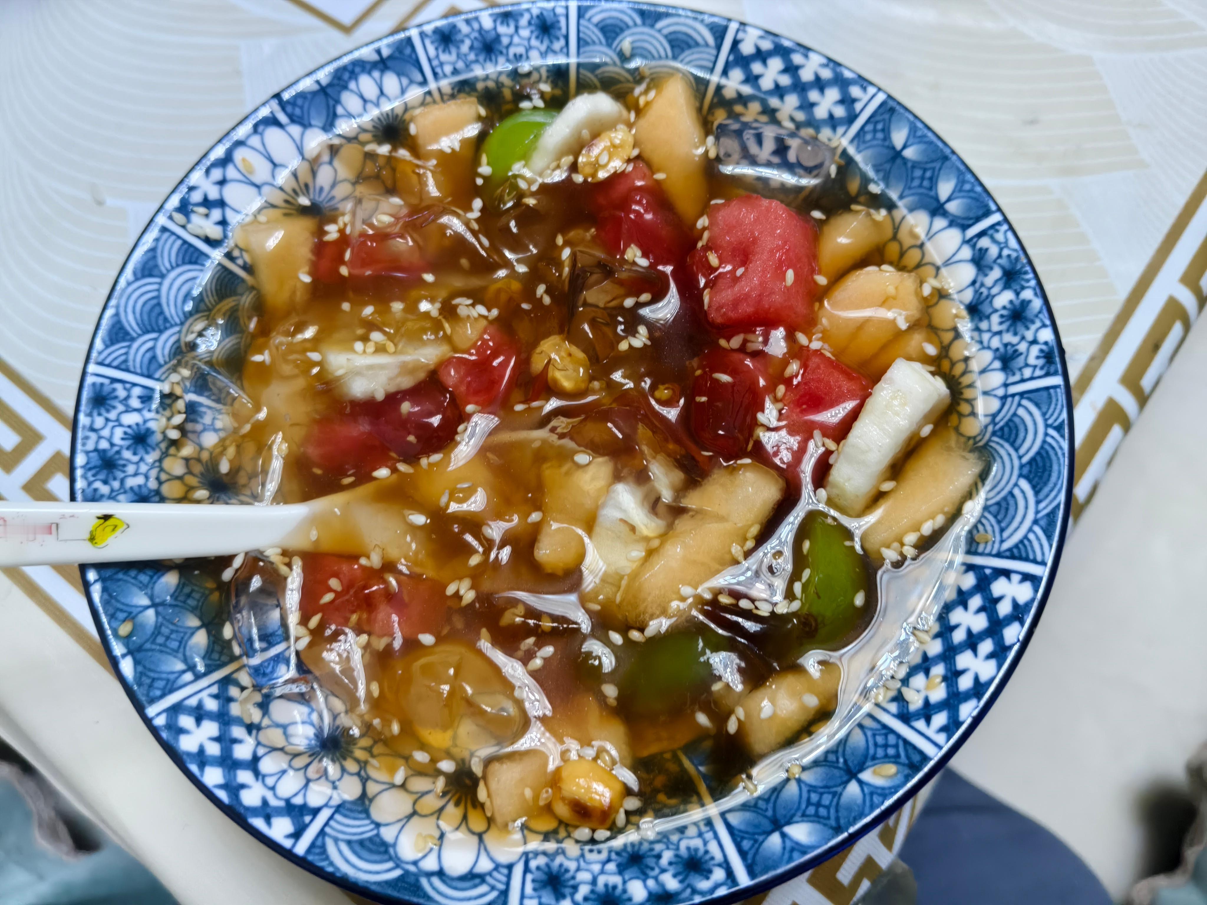 自己做的冰粉 