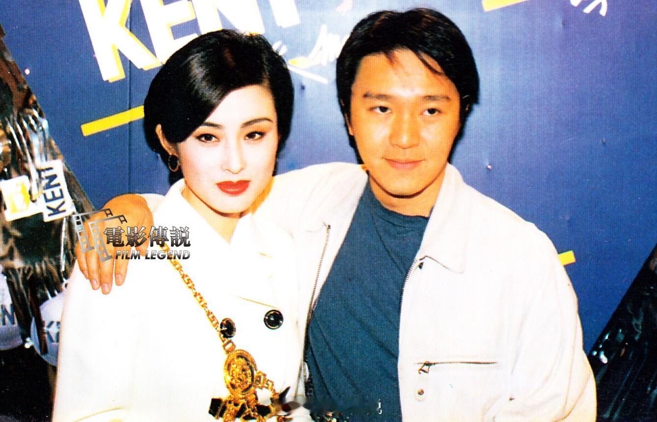 #電影傳說扫描# 1992年，电影《武状元苏乞儿》HK首映礼的照片补更，fore