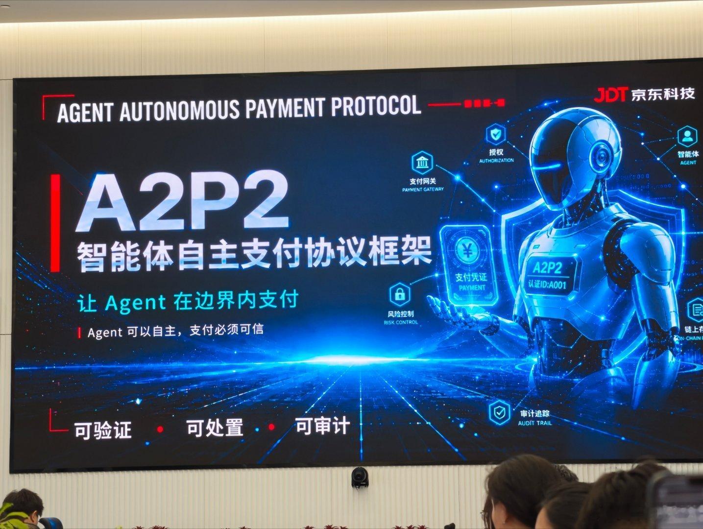 京东科技发布 Agent自主支付协议框架—A2P2，它是一套可验证、可追责、可监