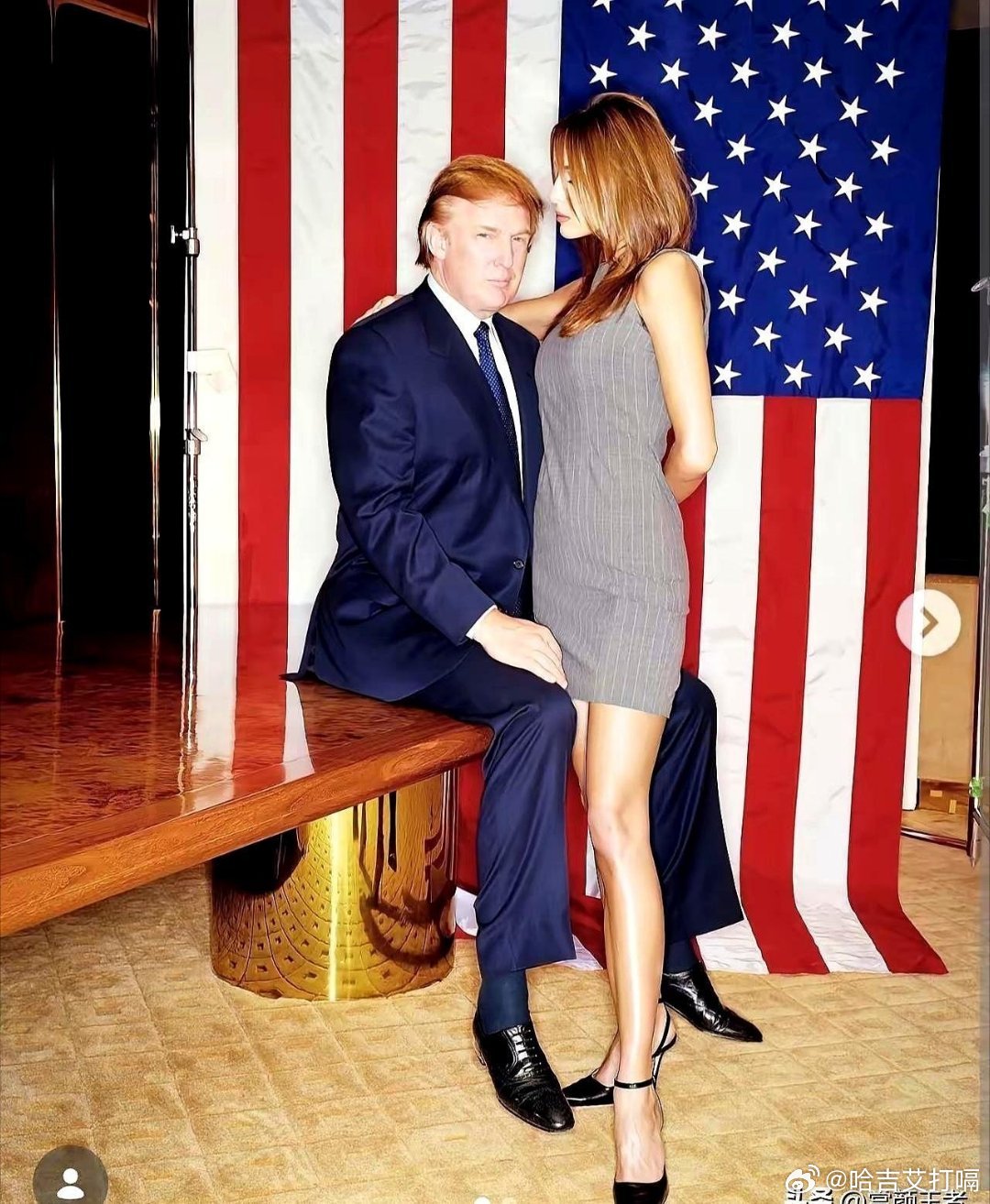 凤凰新闻【特朗普的婚姻史，比连续剧还精彩】1998年他才认识28岁的模特梅拉尼娅