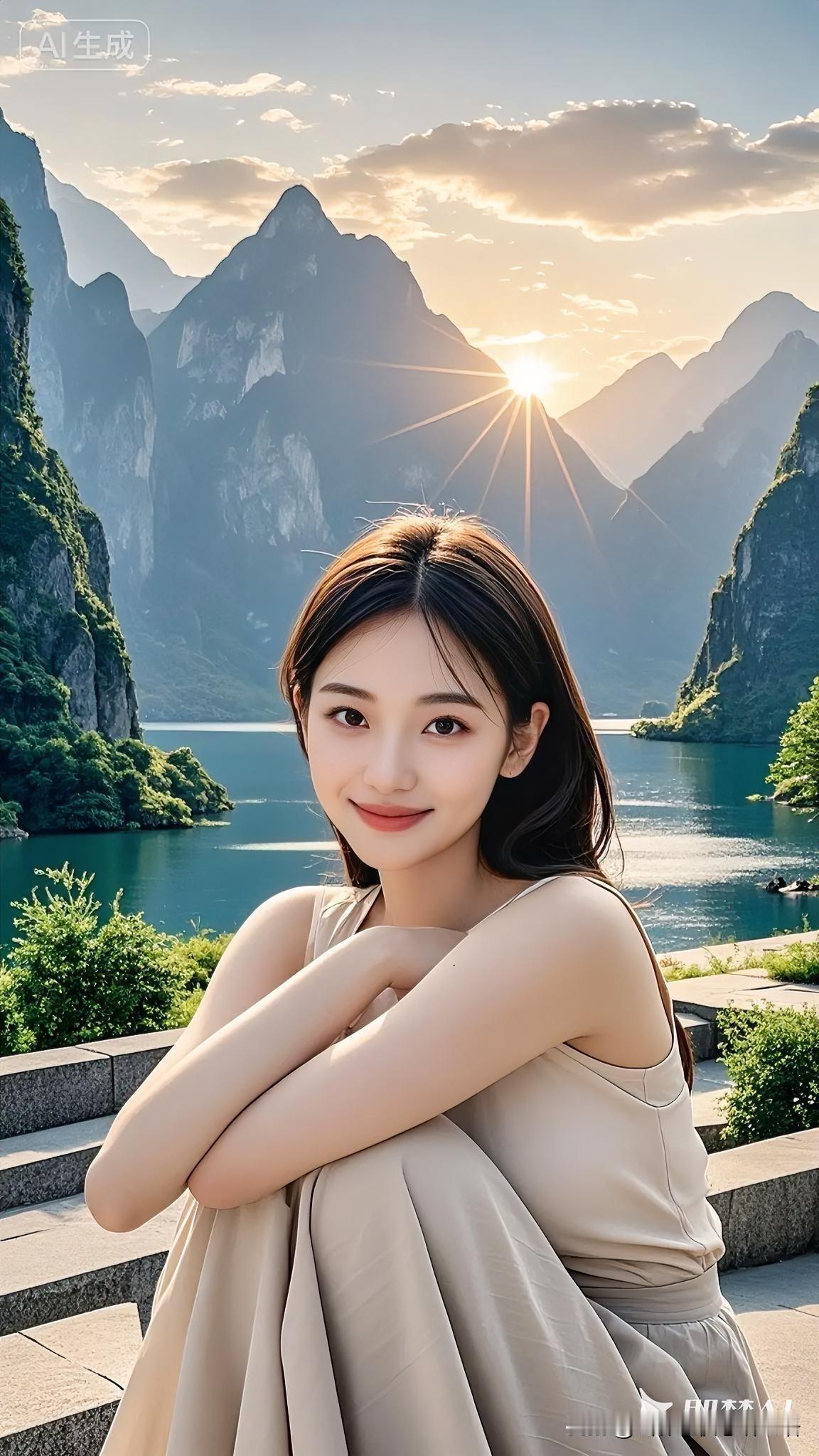  山水相依人如画，专属美好胜千金山水这方独好