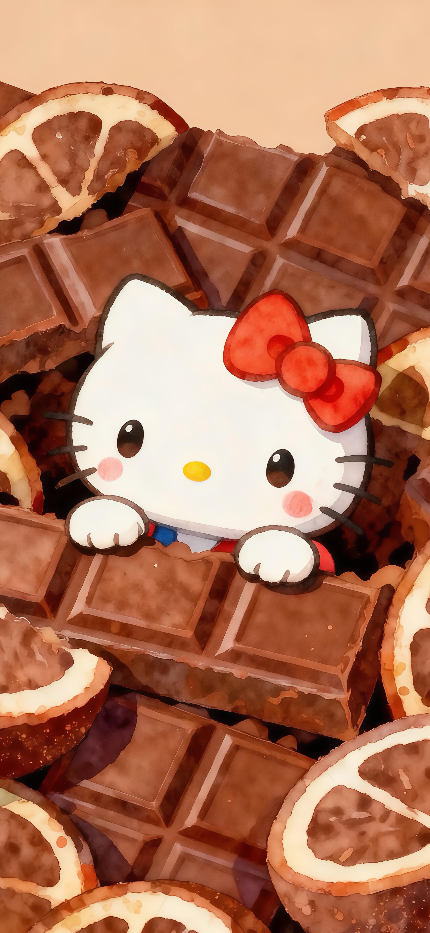 存一组Kitty壁纸 搭配不同色系手机壳 打开手机心情都会变好….🍠：ss 