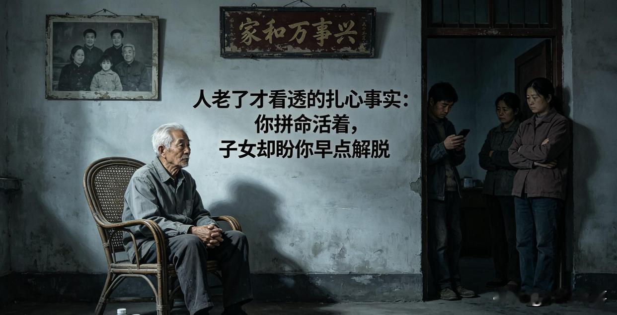 一位老人非常扎心的话：“养再多儿女，疼再多晚辈，等你年纪大了，身子垮了，吃喝起居