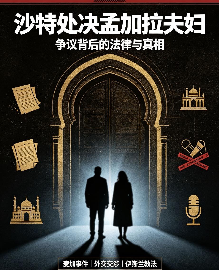 全网争议！沙特公开处决孟加拉夫妇，真实原因曝光，远比想象复杂
 
2026年10