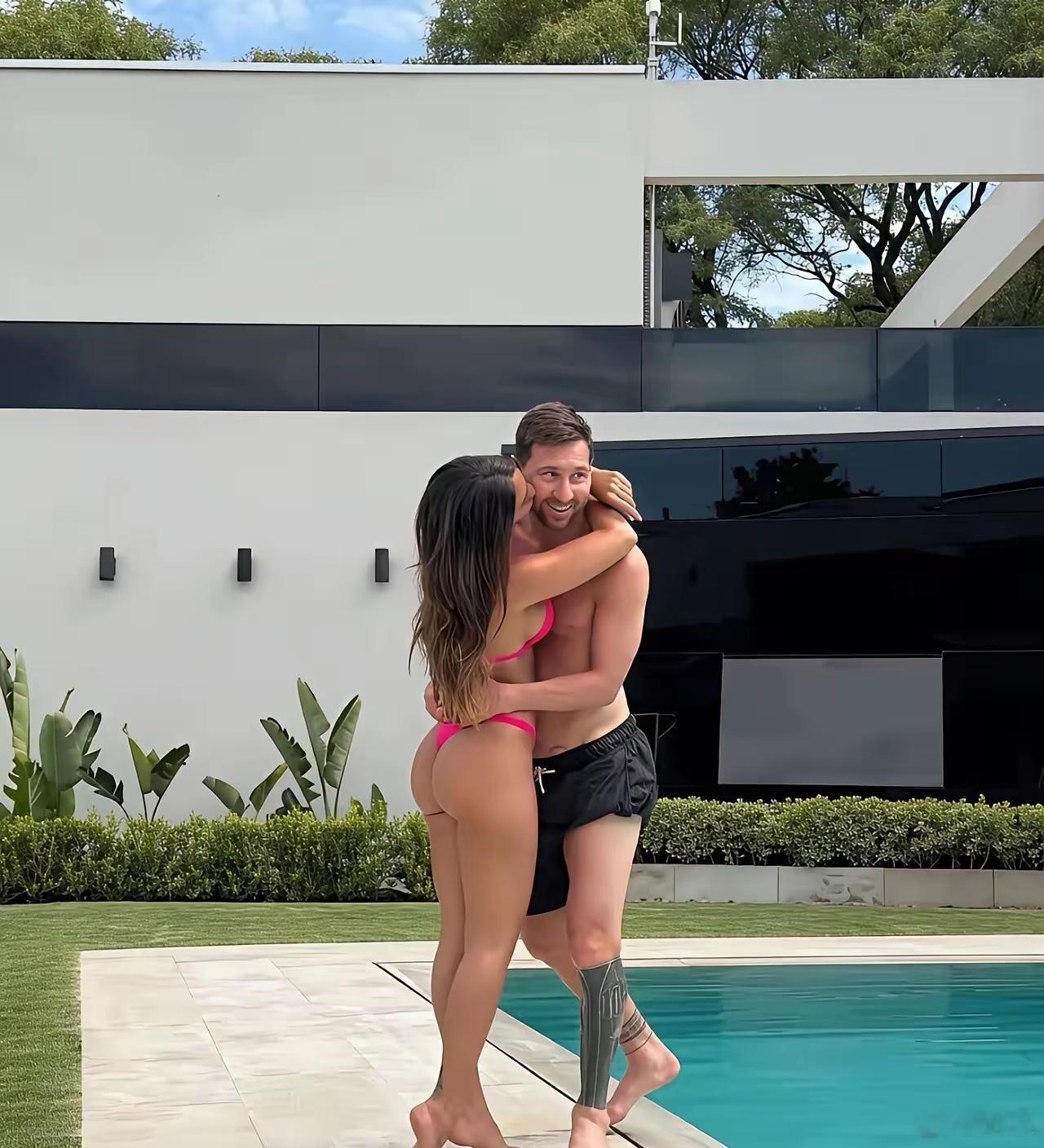 梅西老婆身材太好了吧，怪不得梅西没有八卦！ 