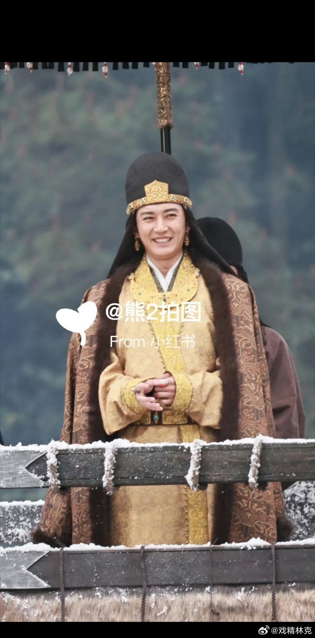 刘学义《江山大同》造型路透，有点好笑