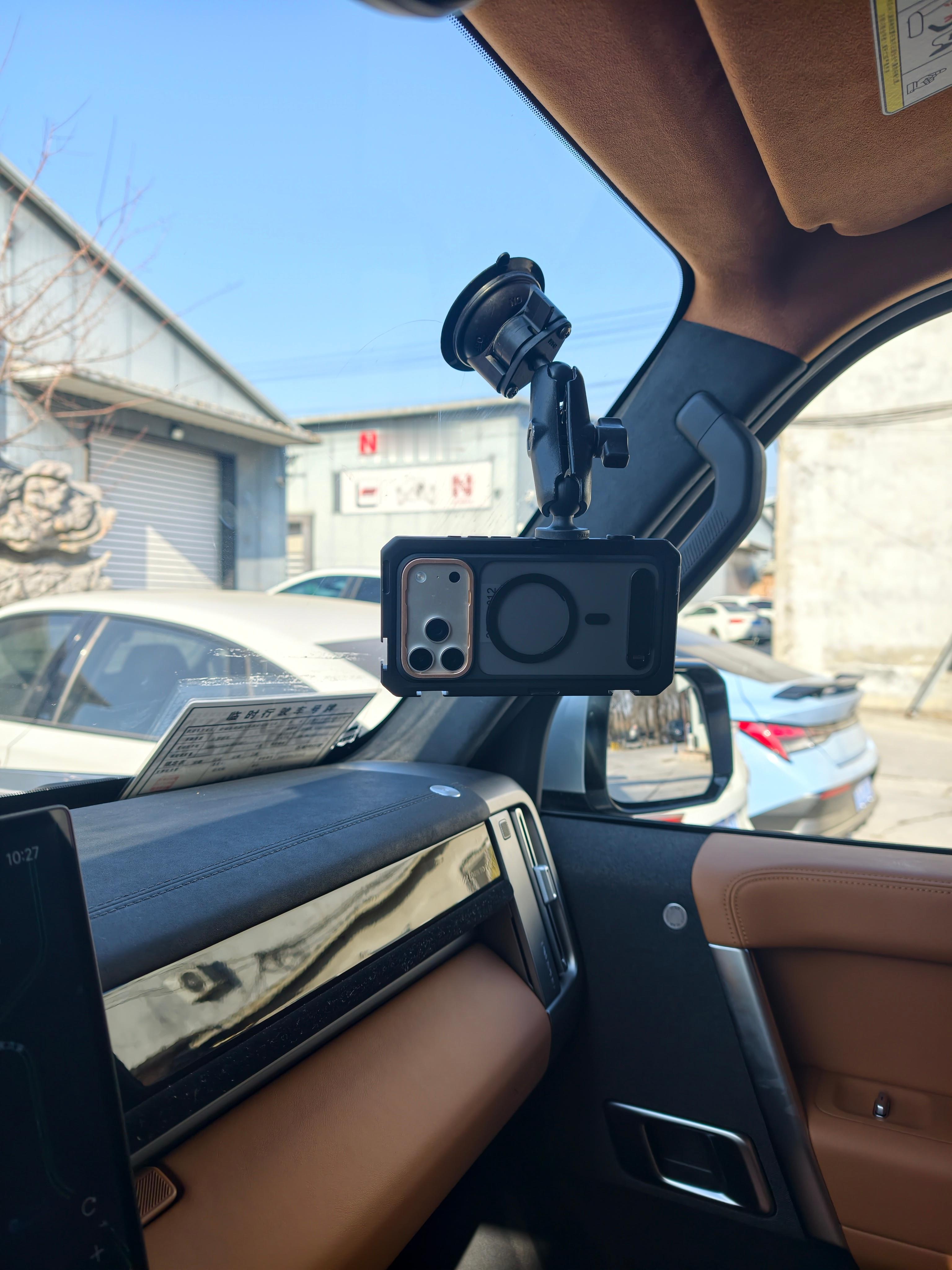 年前最后一个工作，给大家看看智驾测试的机位布置