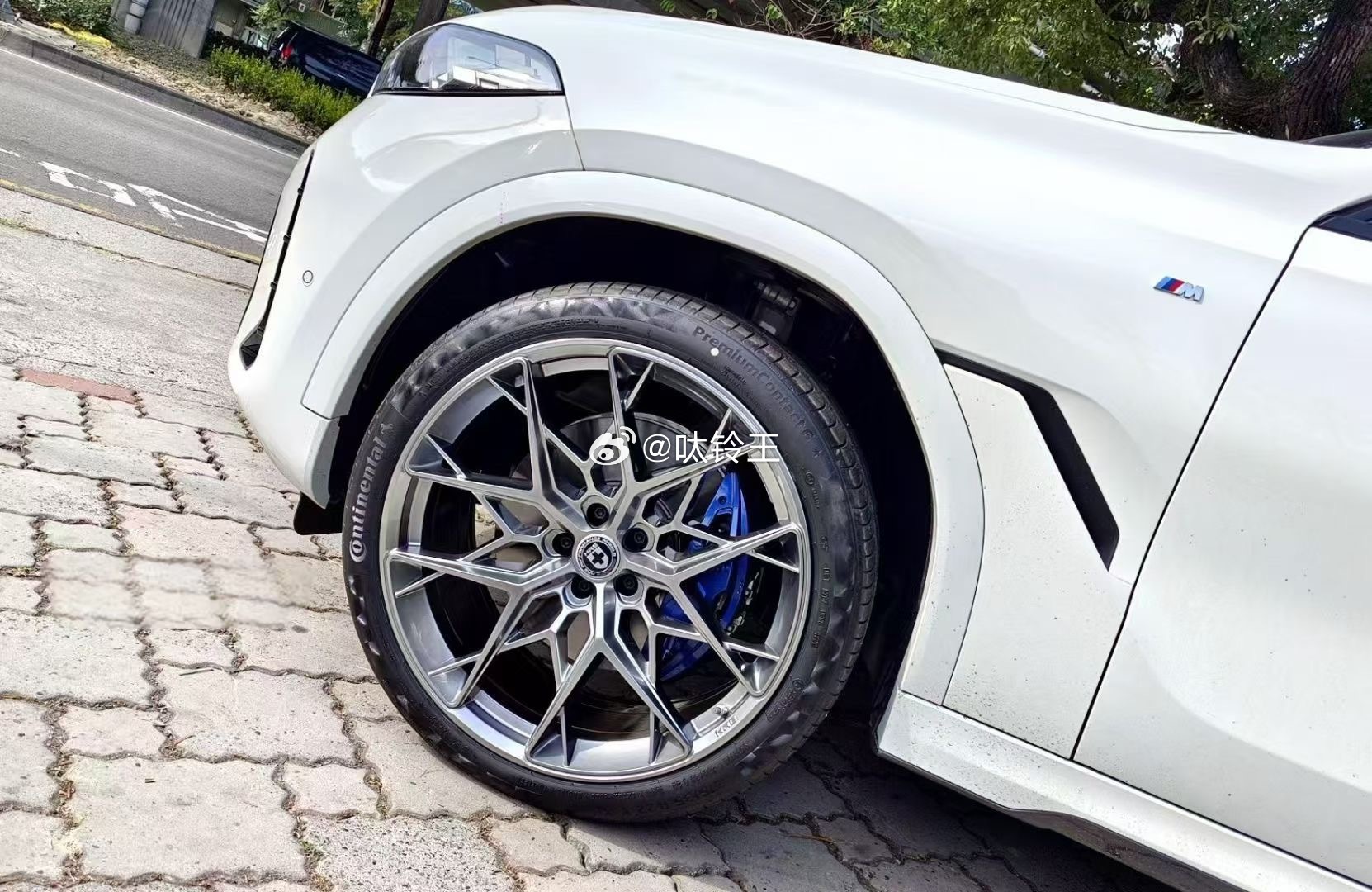 宝马G06 X6 LCI 改装升级HRE FF10 银色 前后22寸 现货最后一