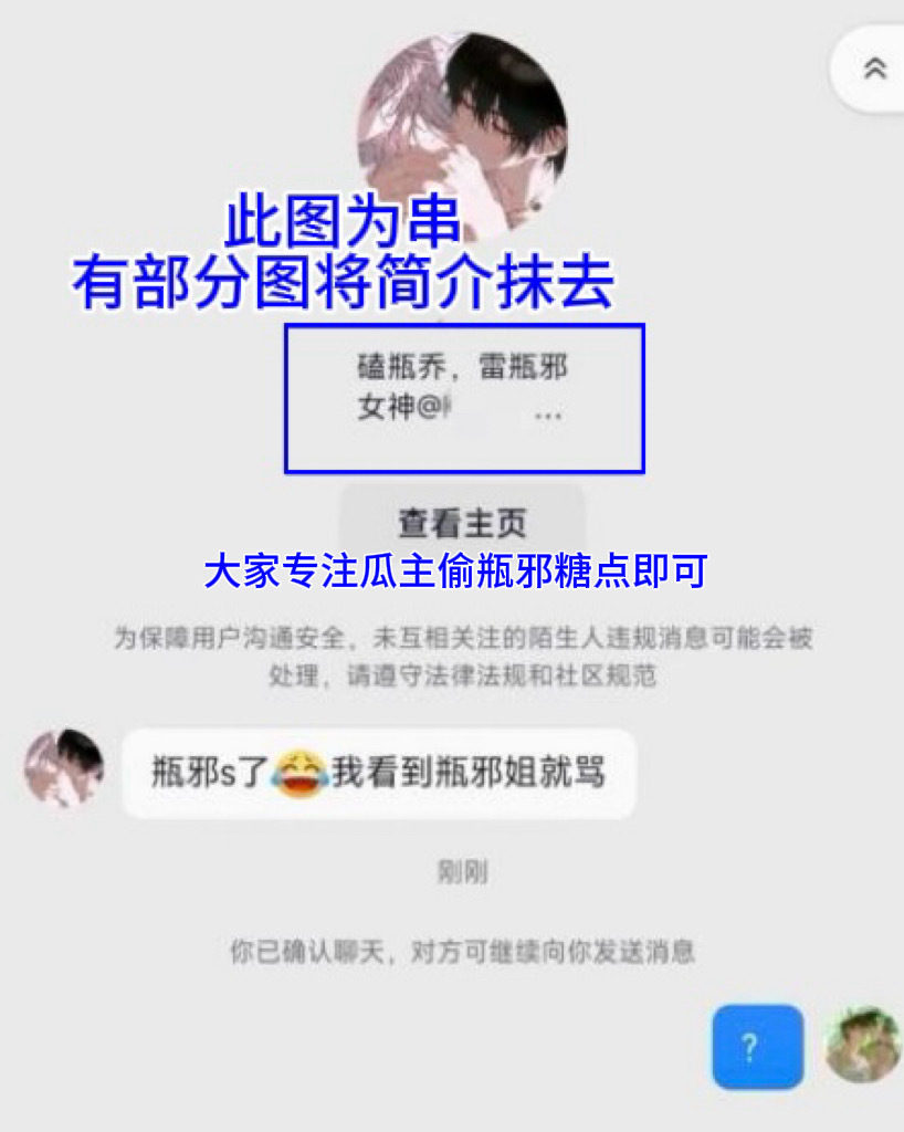 近期出现相关梦女向争议事件，对方存在挪用原著大量瓶邪剧情进行二次创作的情况。同时