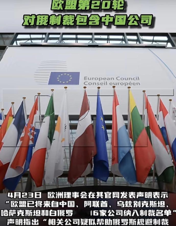 4月23日，欧洲理事会在其官网发表声明表示，“欧盟已将来自中国、阿联酋、乌兹别克