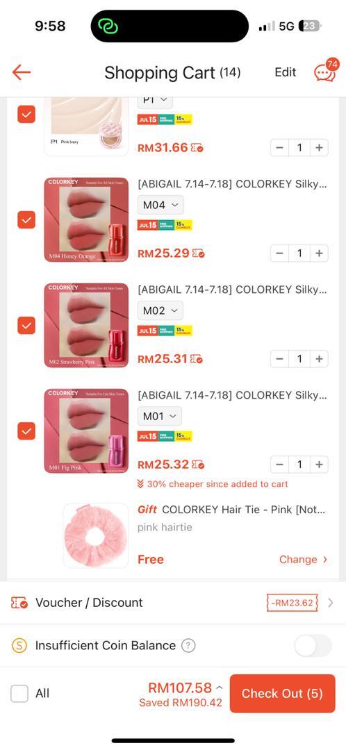 🇲🇾colorkey 这次好大力度！平均🐎25 /1 🥹