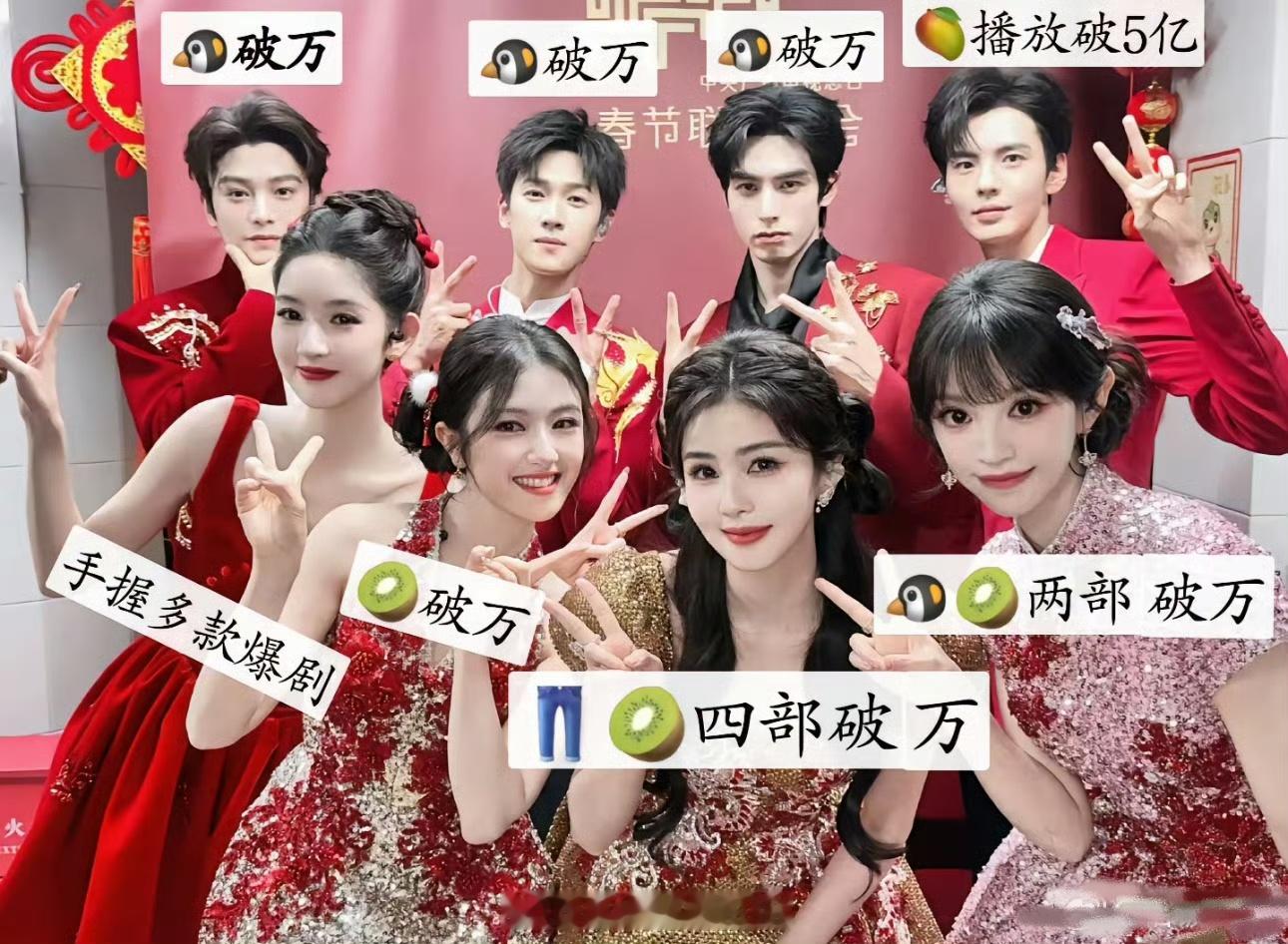 ？谁粉丝做的图 这么看95后还是有点实绩的，破万的还不少 