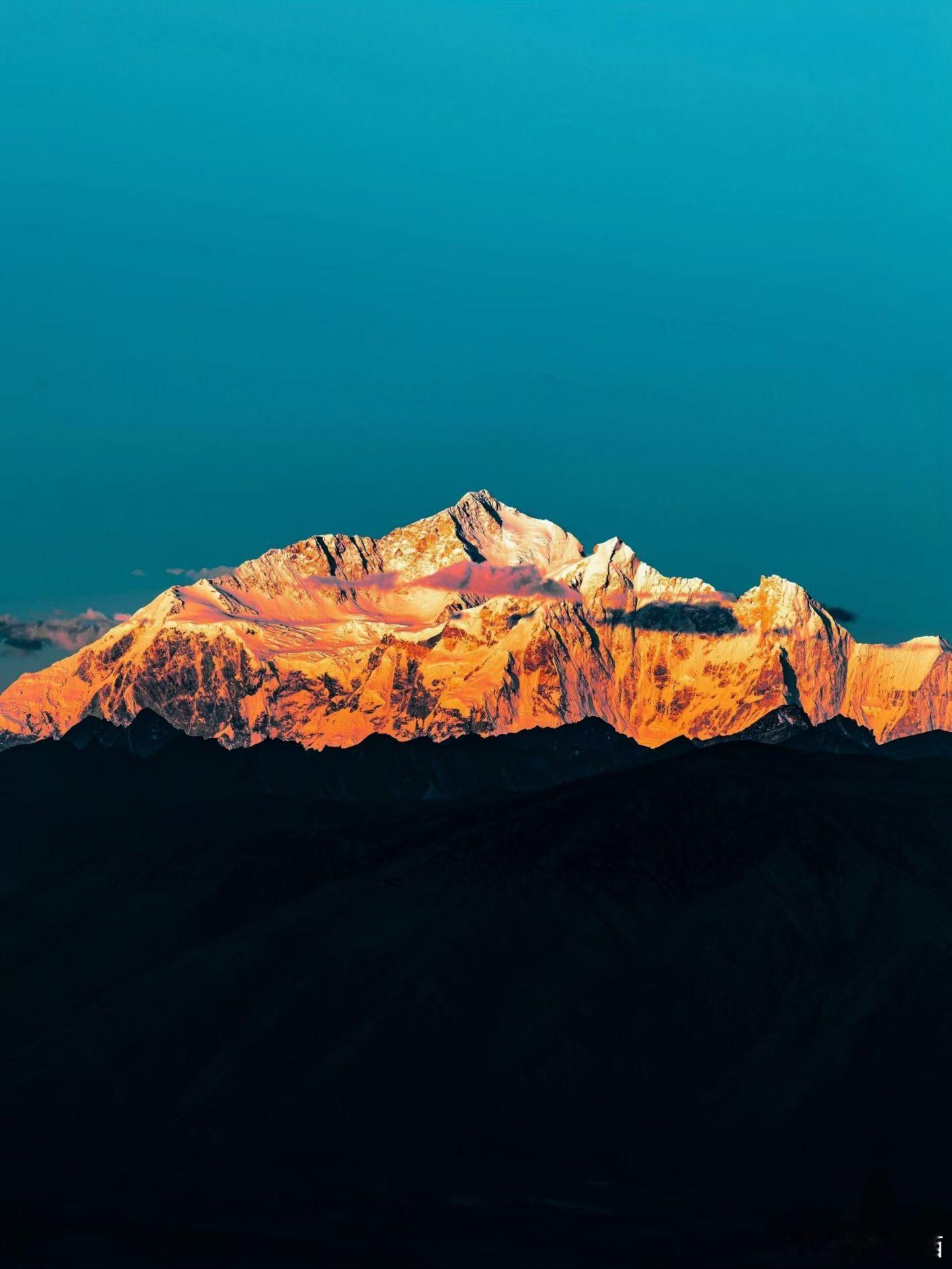 西藏的后劲真的很大日照金山
