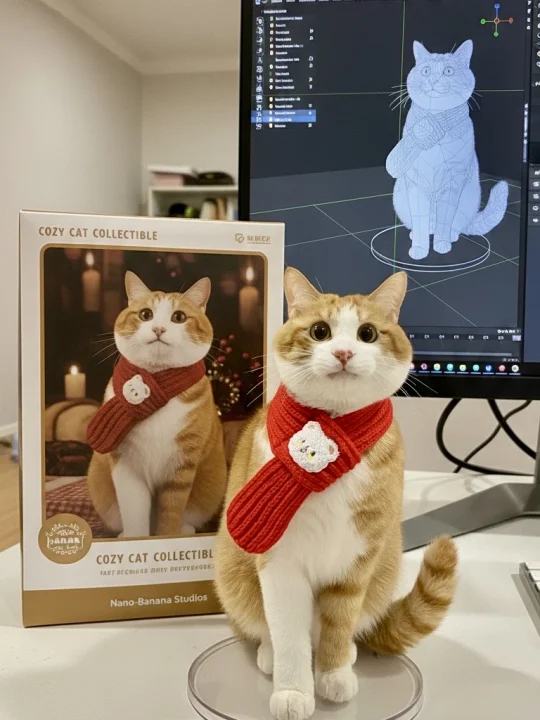 把我的小猫做成手办啦