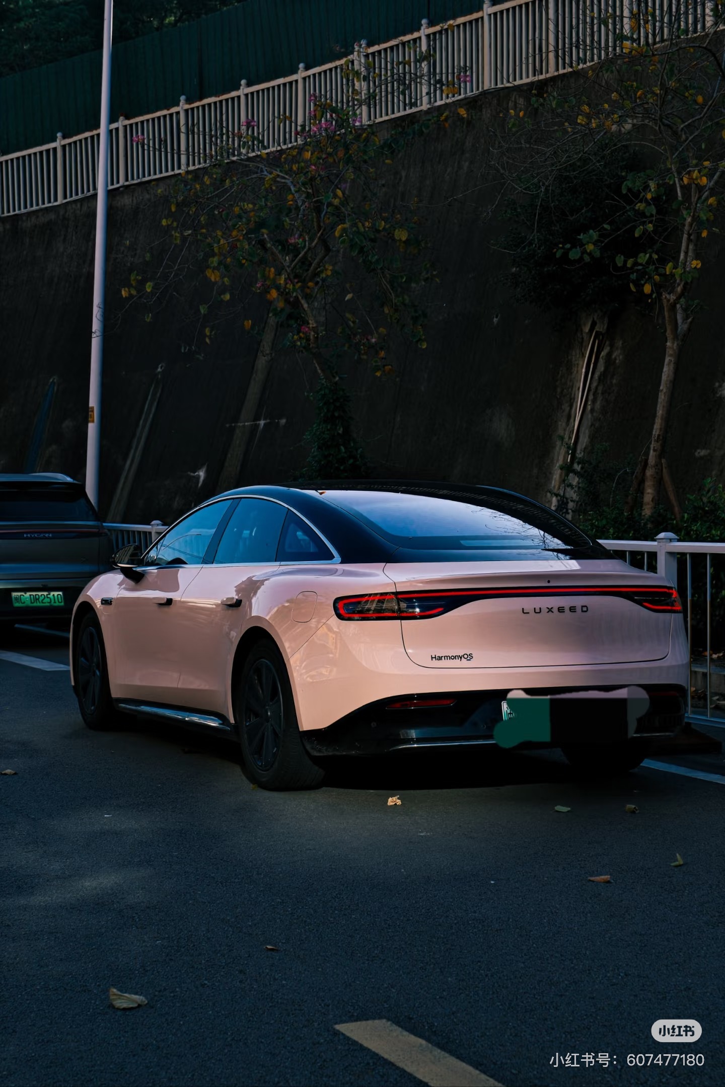 享界S9T粉色实车曝光粉色S9T拿捏上海春天我的妈呀，粉色真的好看，感觉是很多人