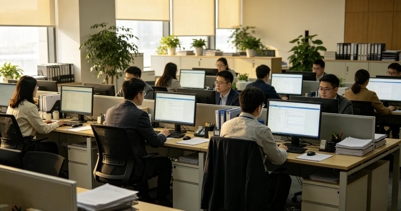 林姐走的那天，全部门都哭了。
不是因为舍不得——是因为她给每个人都留了一份礼物，