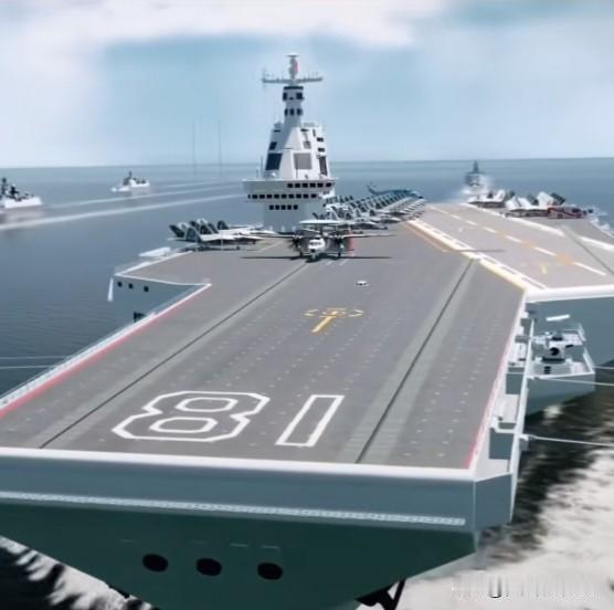 福建舰入列对中国意味着什么3条电磁弹射+300架次/日！福建舰入列，中国海权彻底