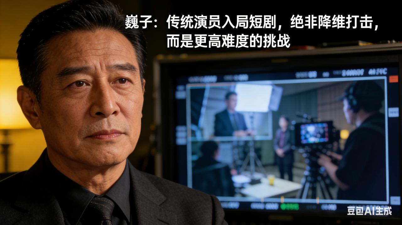 巍子：传统演员入局短剧，绝非降维打击，而是更高难度的挑战
 
短剧赛道持续火热，