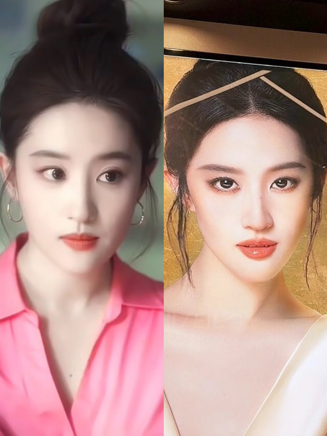 刘亦菲最接近本人的一张图这跟黄亦玫有什么区别资生堂你好事做尽！！ 