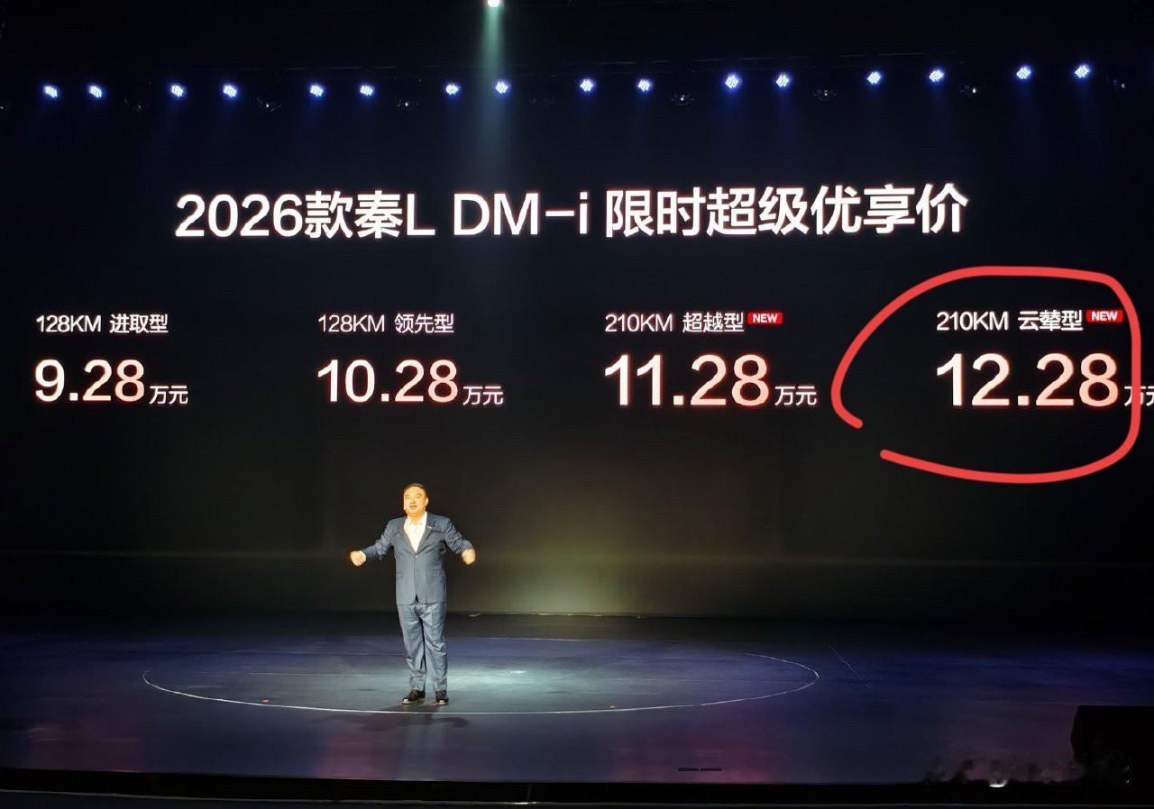 开年就是“王炸”！比亚迪把自家云辇已经打成“白菜价”了！
尊贵的“韭菜们”，大家