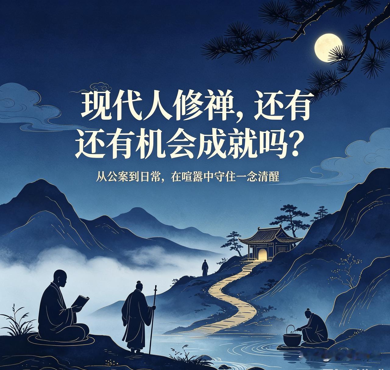 凭现代人的资质，学禅有机会成就吗？
 
翻看千年禅门公案，总会心生感慨。许许多多