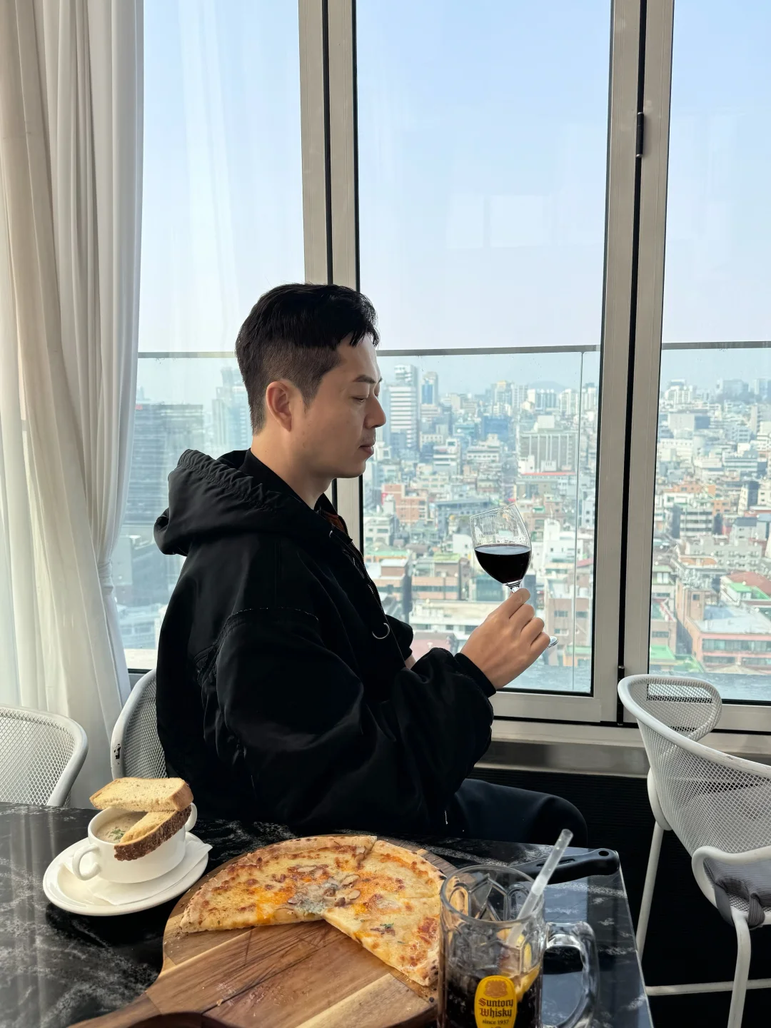 首尔江南必去的明星同款屋顶西餐厅✨