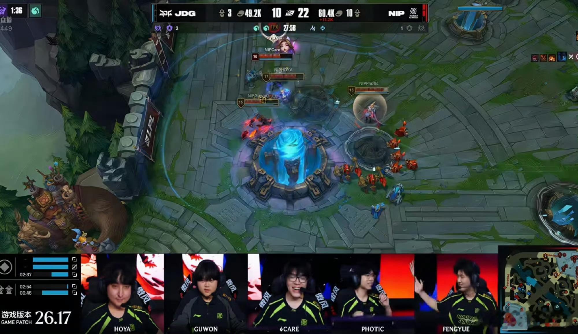 NIP 3-0 JDG 好像一点压力没有，涅槃横扫登峰夺冠？NIP战胜JDG20