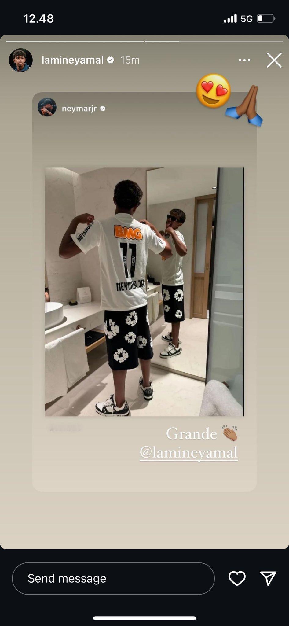 【pic】亚马尔转发你内[耶] ​​​