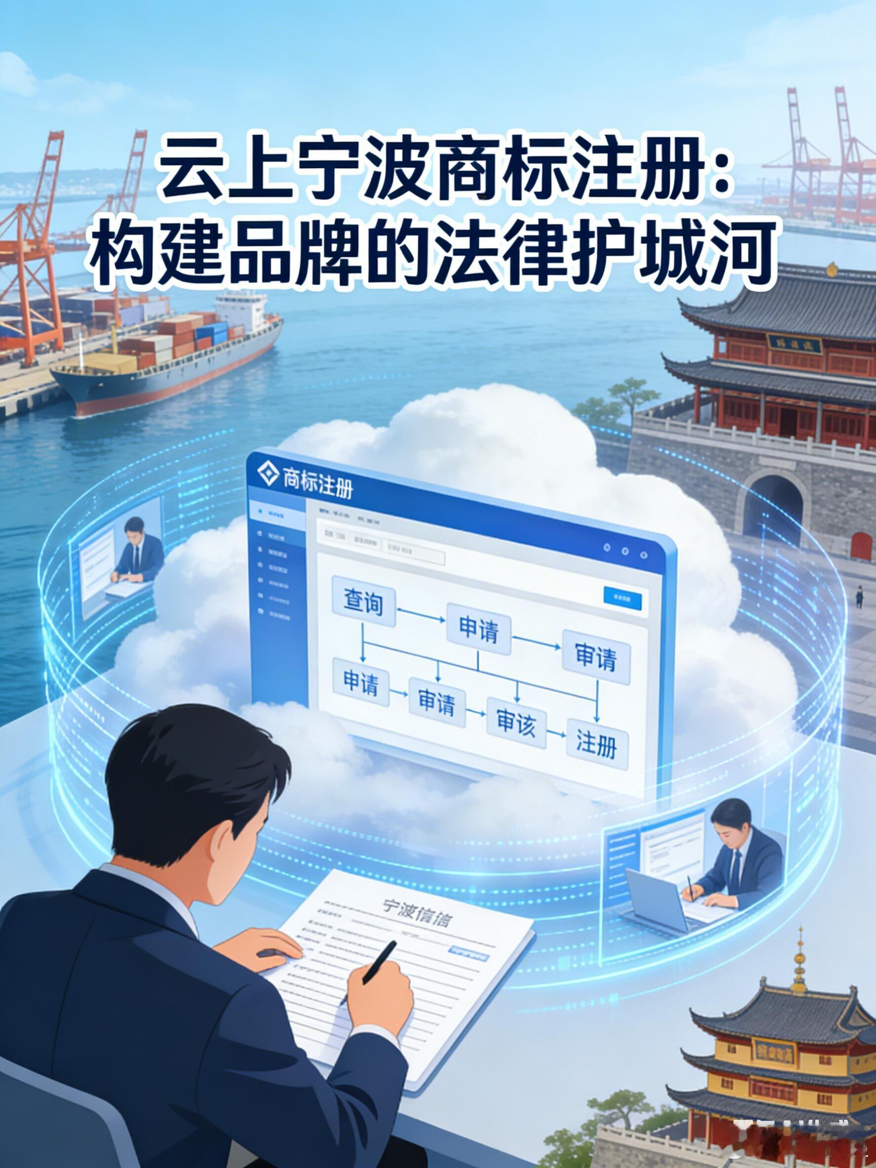 云上宁波商标注册：构建品牌的法律护城河在数字经济蓬勃发展的今天，品牌标识不仅是市