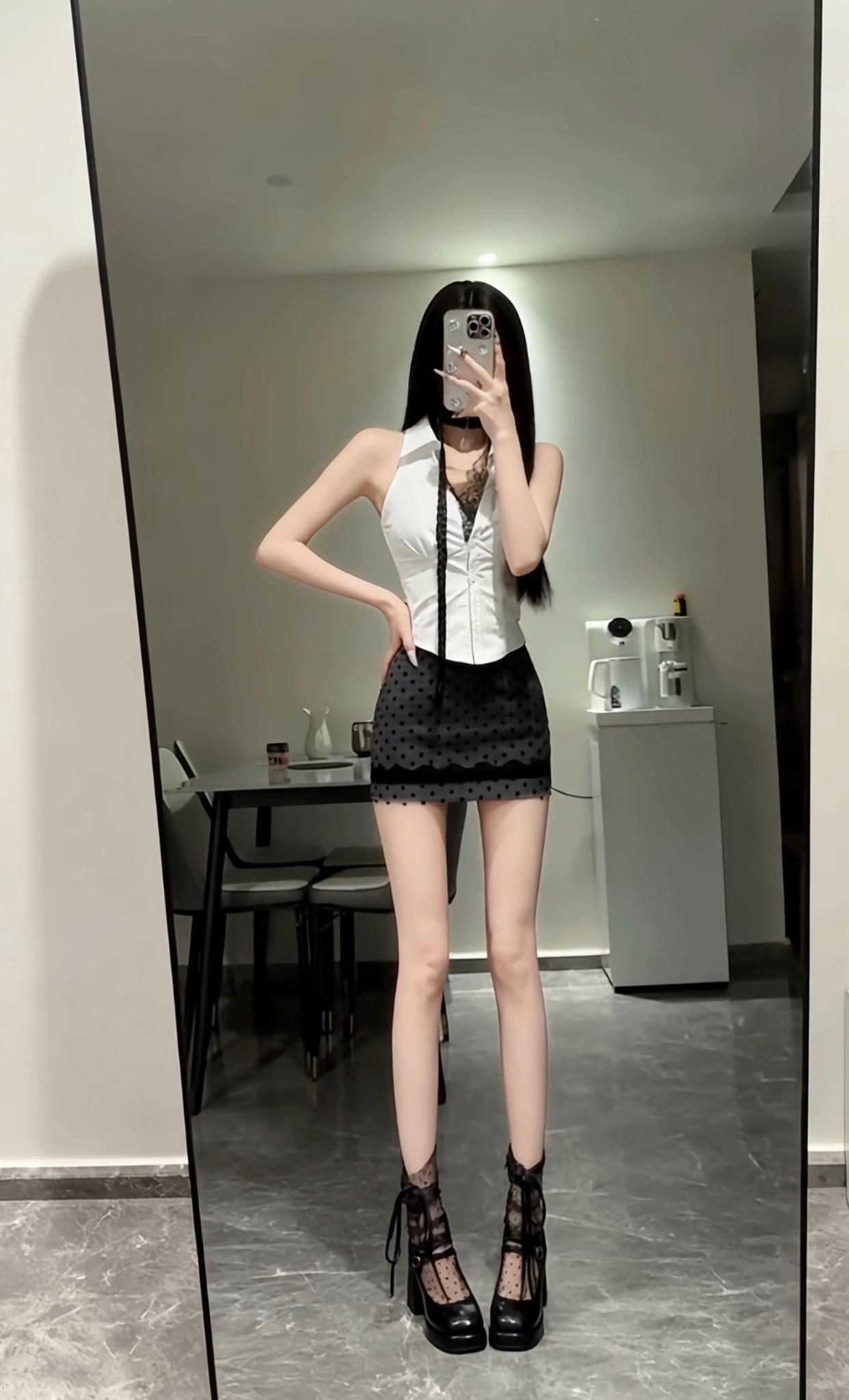 辣妹穿搭 好身材好气质 纯欲天花板 性感 女人味穿搭