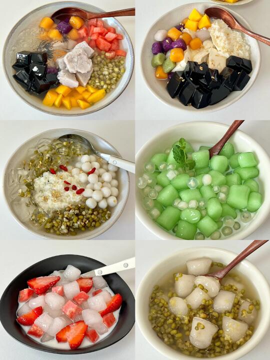我家的夏日凉方🧊夏日消暑甜品🥣简单好吃❗