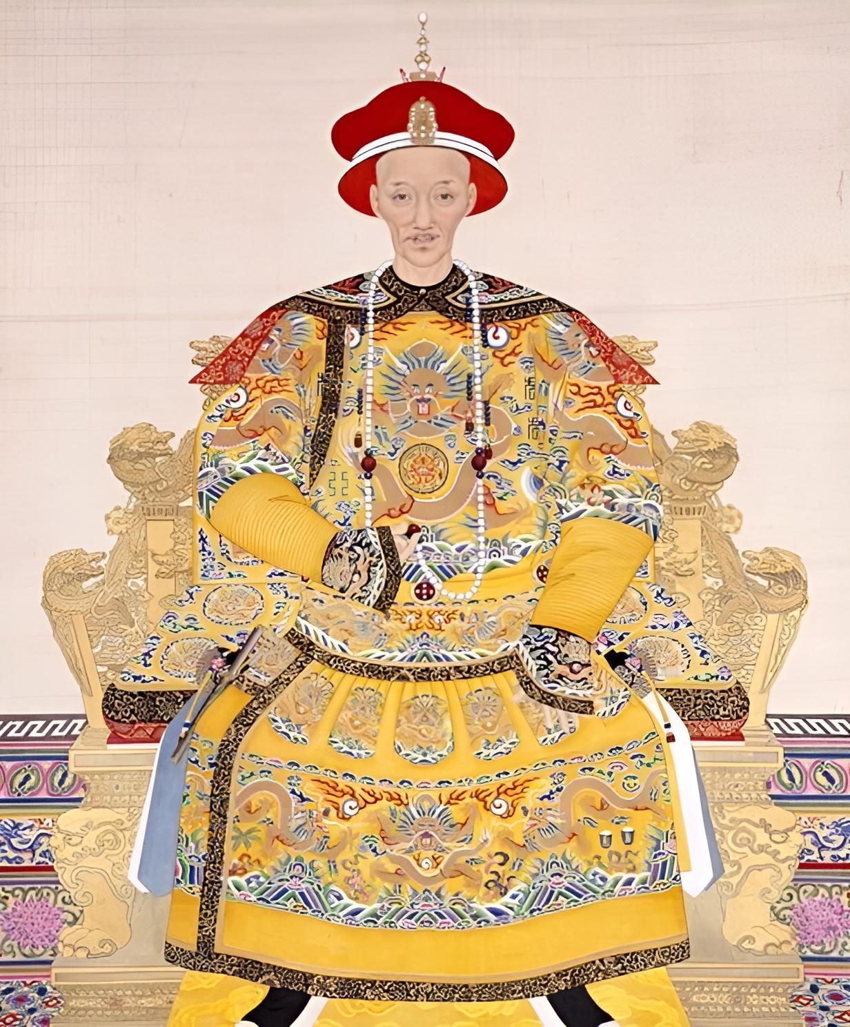 他乃清朝最“抠门”之皇帝。贵为万人之上的帝王，却以抠门闻名。有一年皇后生辰，百官