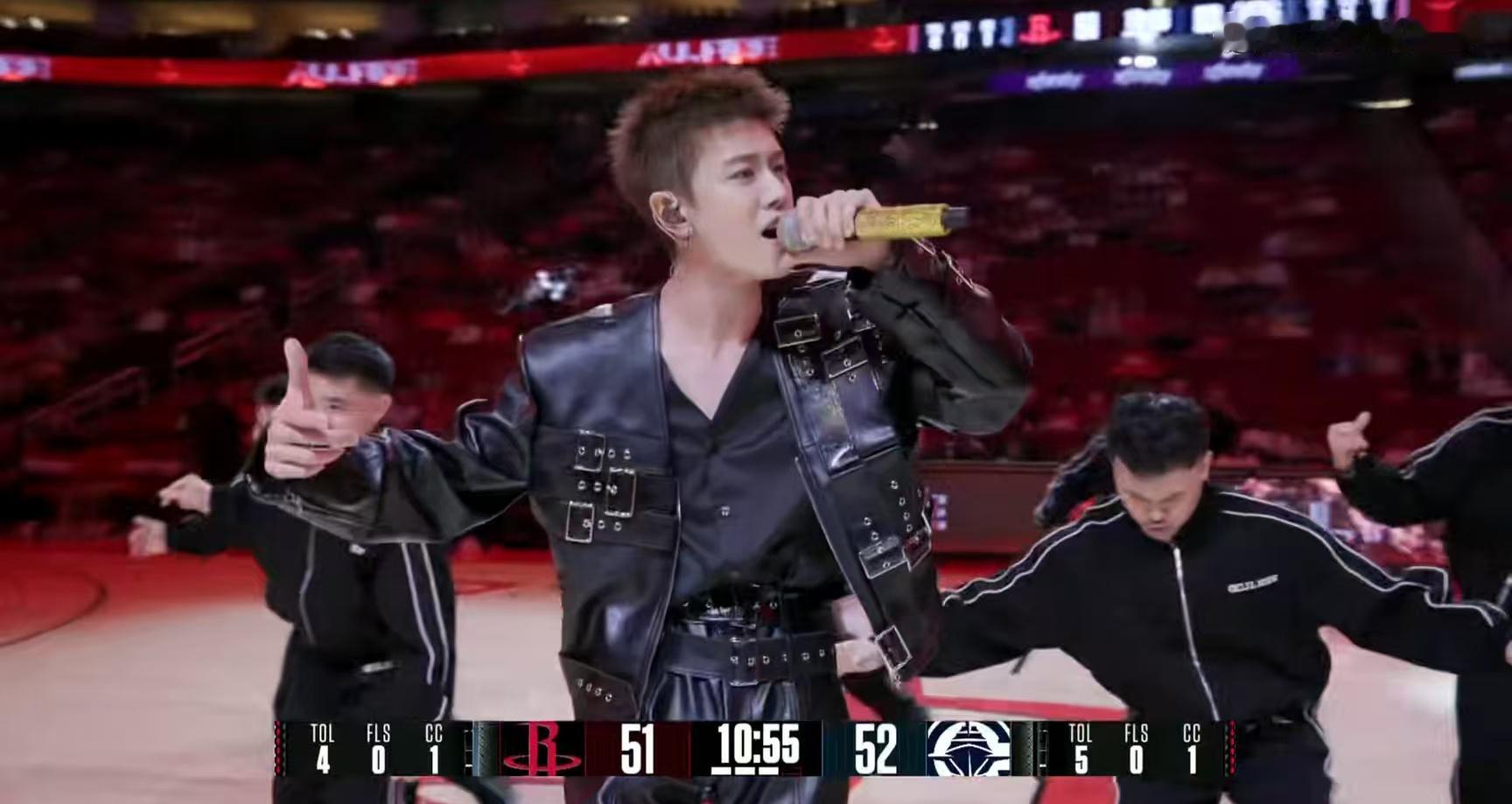 久宣夜你在干什么快船vs火箭NBA