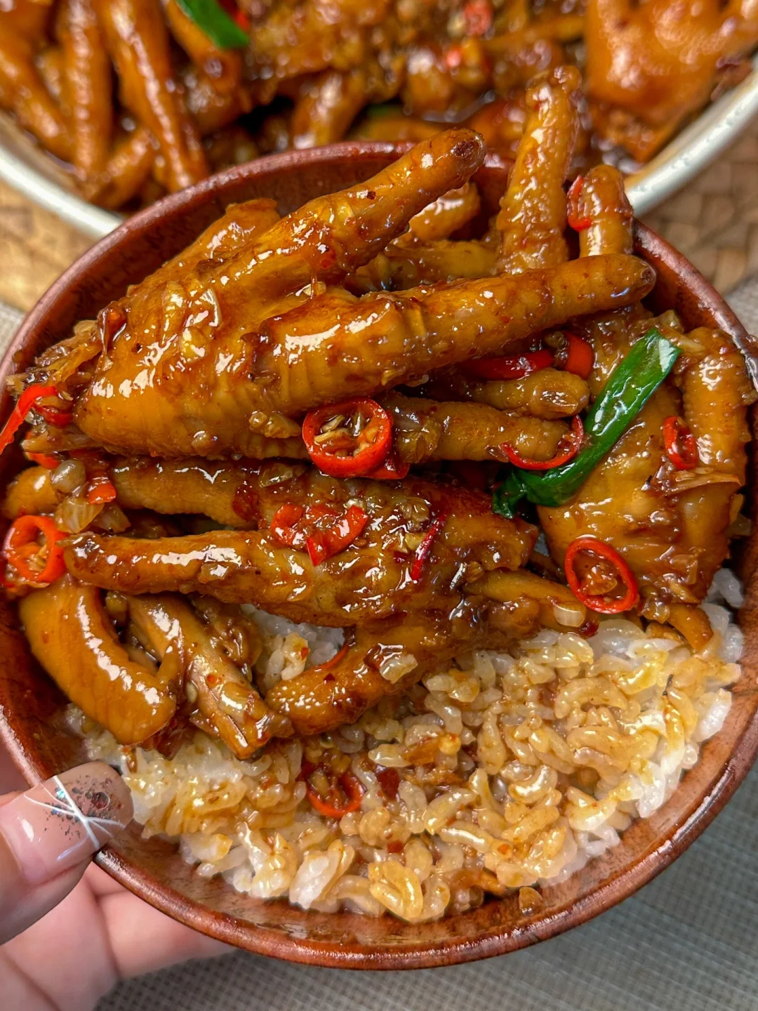 欲罢不能的江西辣鸡爪！！一锅米饭没够吃！