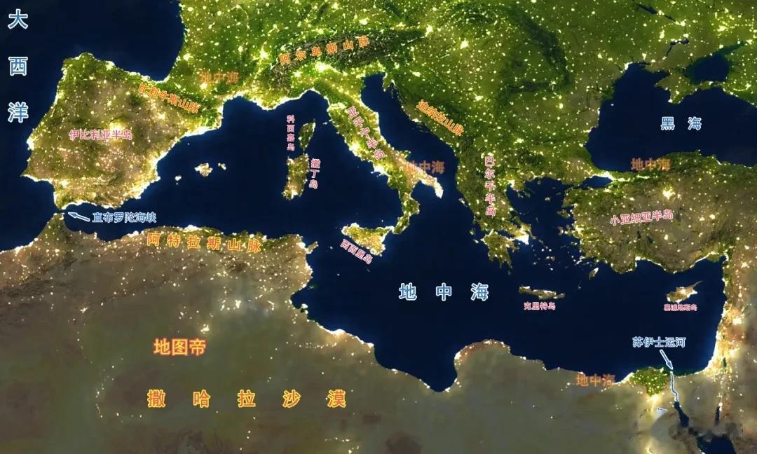 法国为什么修米迪运河？绕过直布罗陀海峡