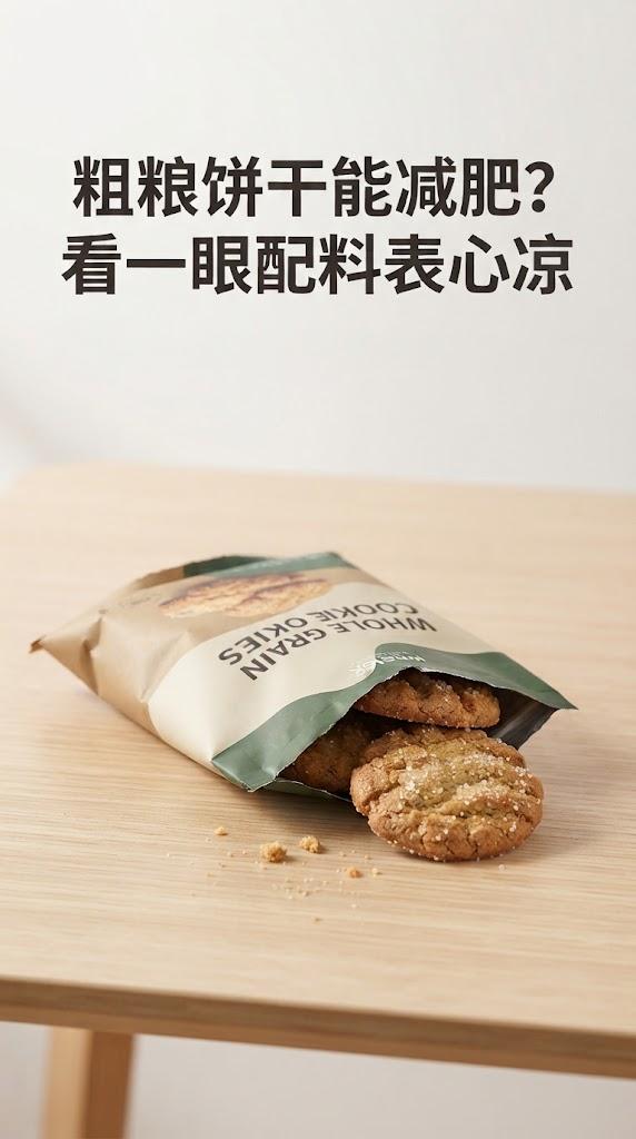 粮饼干能减肥？看一眼配料表心凉

办公室里常备的“全麦粗粮饼干”、“无糖燕麦酥”