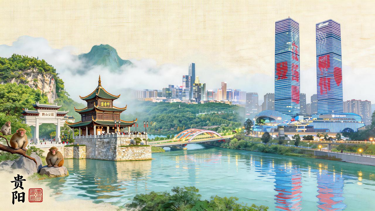 📍遵义｜贵阳｜六盘水｜黔南｜黔东南｜黔西南｜安顺｜铜仁｜毕节
一张图，浓缩一座