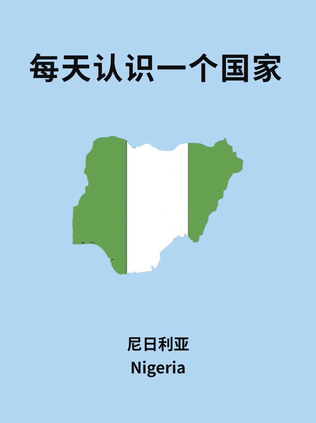 每天认识一个国家—尼日利亚🇳🇬