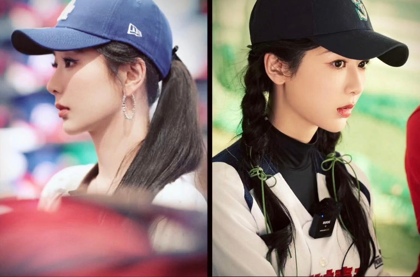 ⚾学姐有点飒，学妹有点萌