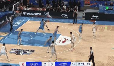 付豪独取8分，打停北京！
北京时间1月14日，辽宁与北京的比赛进行至首节7分50
