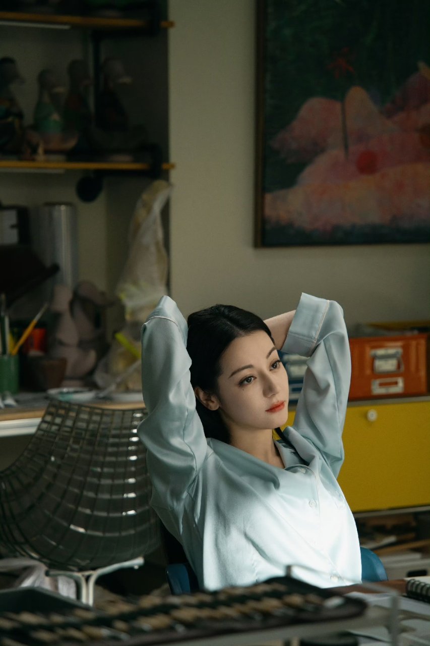 迪丽热巴侧颜真的杀我啊啊啊！ 