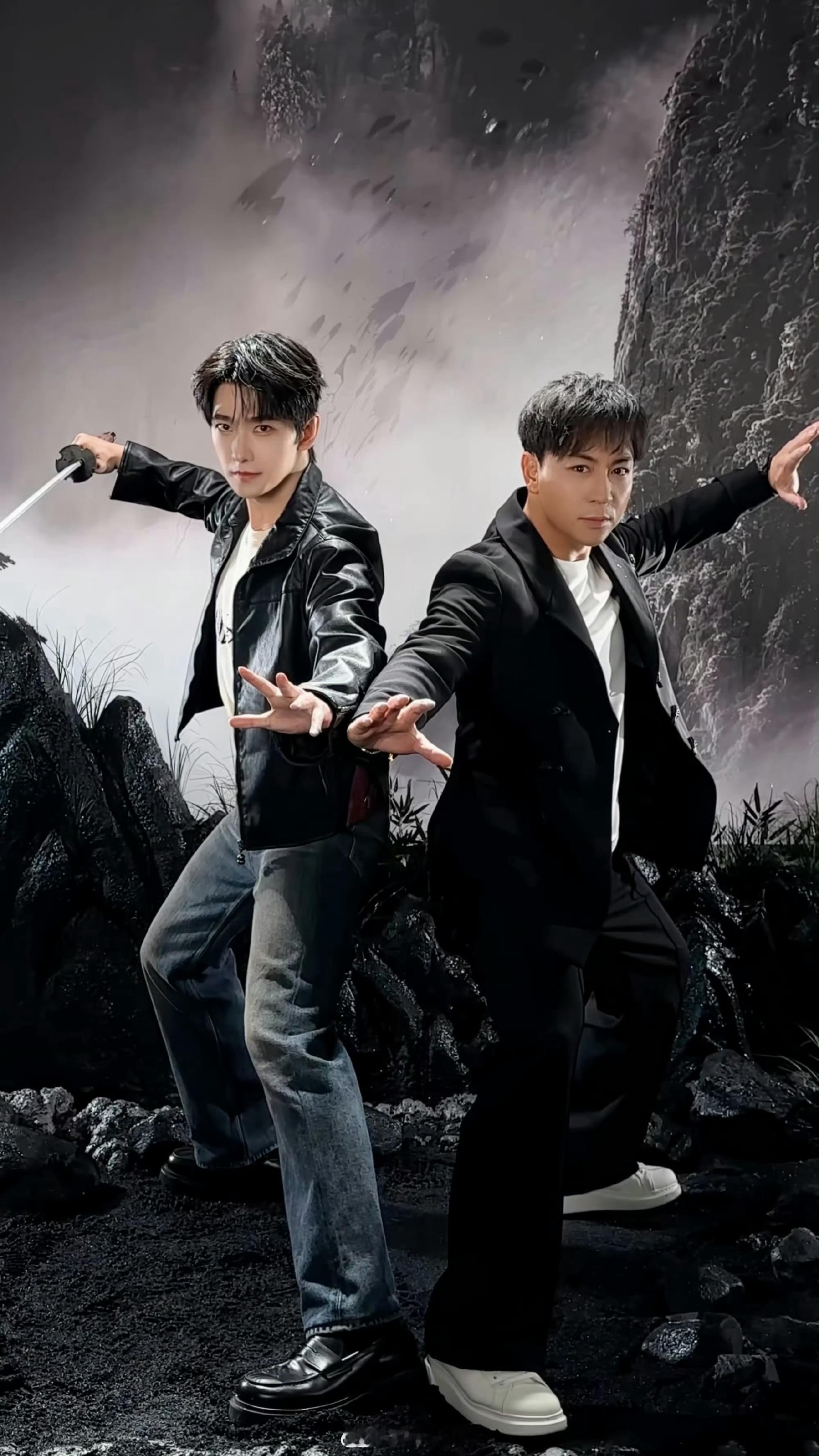 杨洋释小龙两代南侠惊喜合体杨洋释小龙妥妥地情怀杀 杨洋释小龙展昭vs展昭 