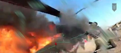 图文：乌克兰无人机在卢甘斯克地区的袭击中摧毁了一架俄军米-8直升机

乌克兰第3