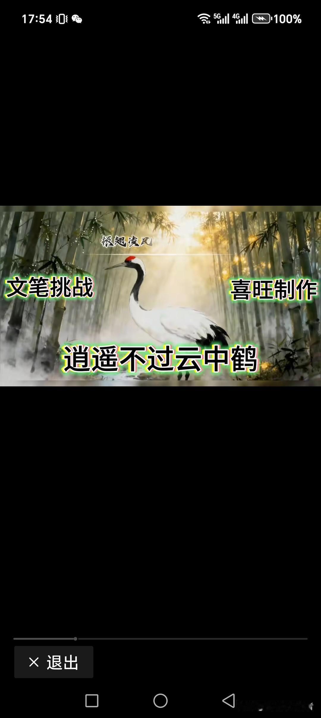 逍遥不过云中鹤
潇洒难有林孔雀