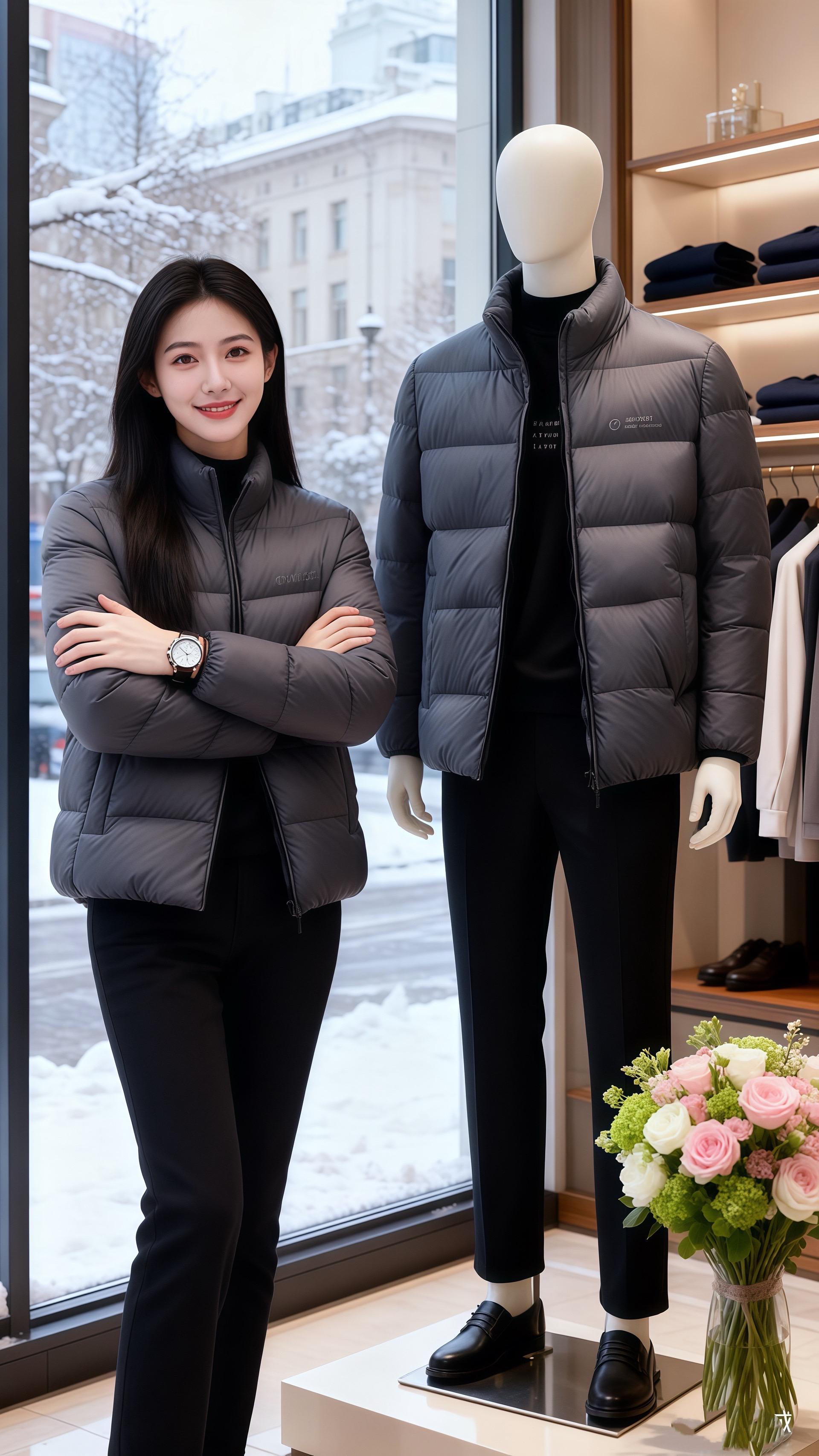 羽绒服穿搭 冬季穿搭 男士羽绒服 男装外套 男士外套