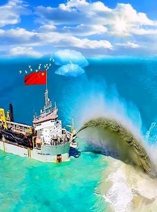 外媒造谣，在美菲压力下中方已经撤出此前在黄岩岛安装的所谓“设施”，这明摆着是抹黑
