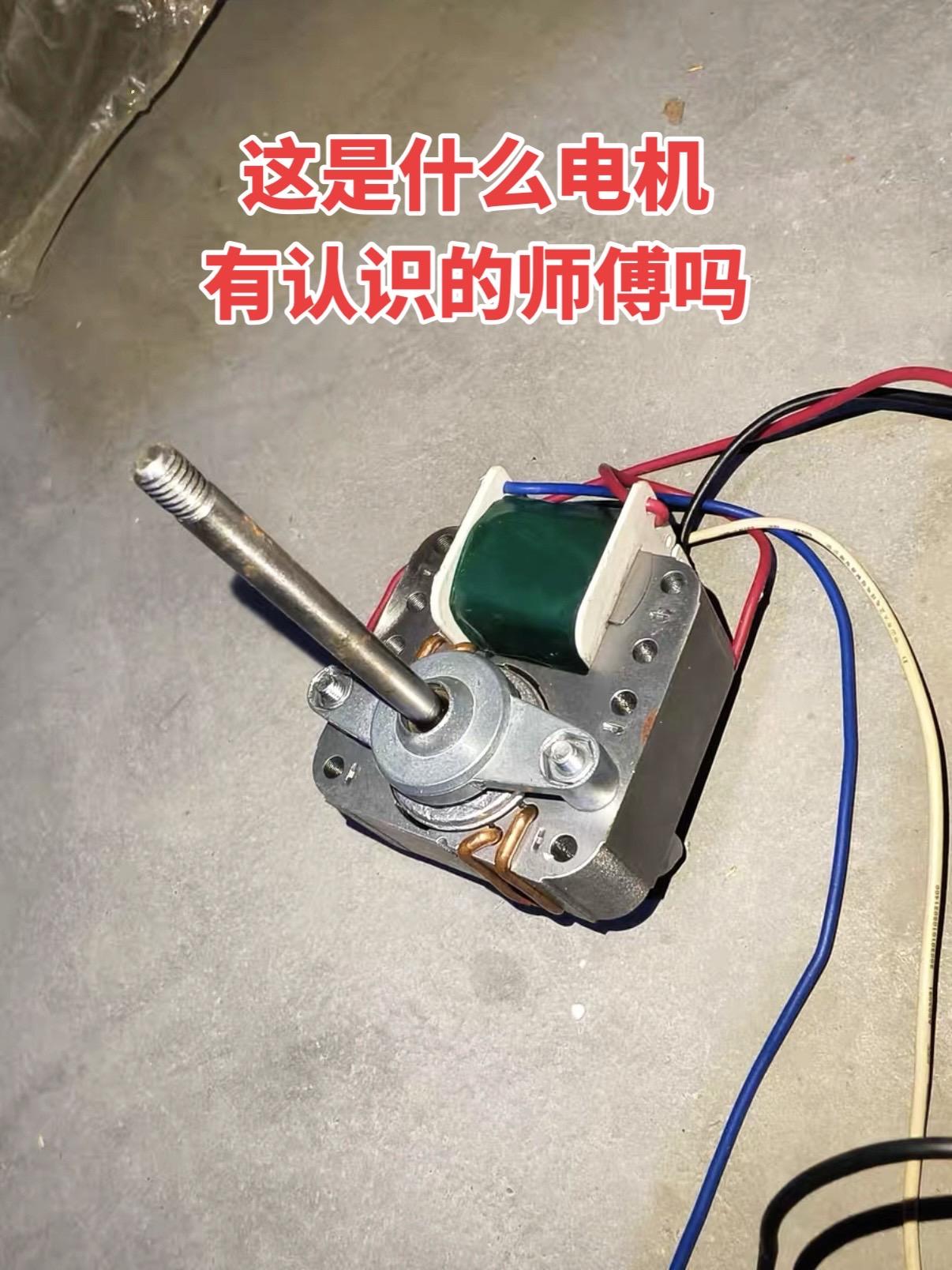 这是什么电机，有认识的师傅吗？