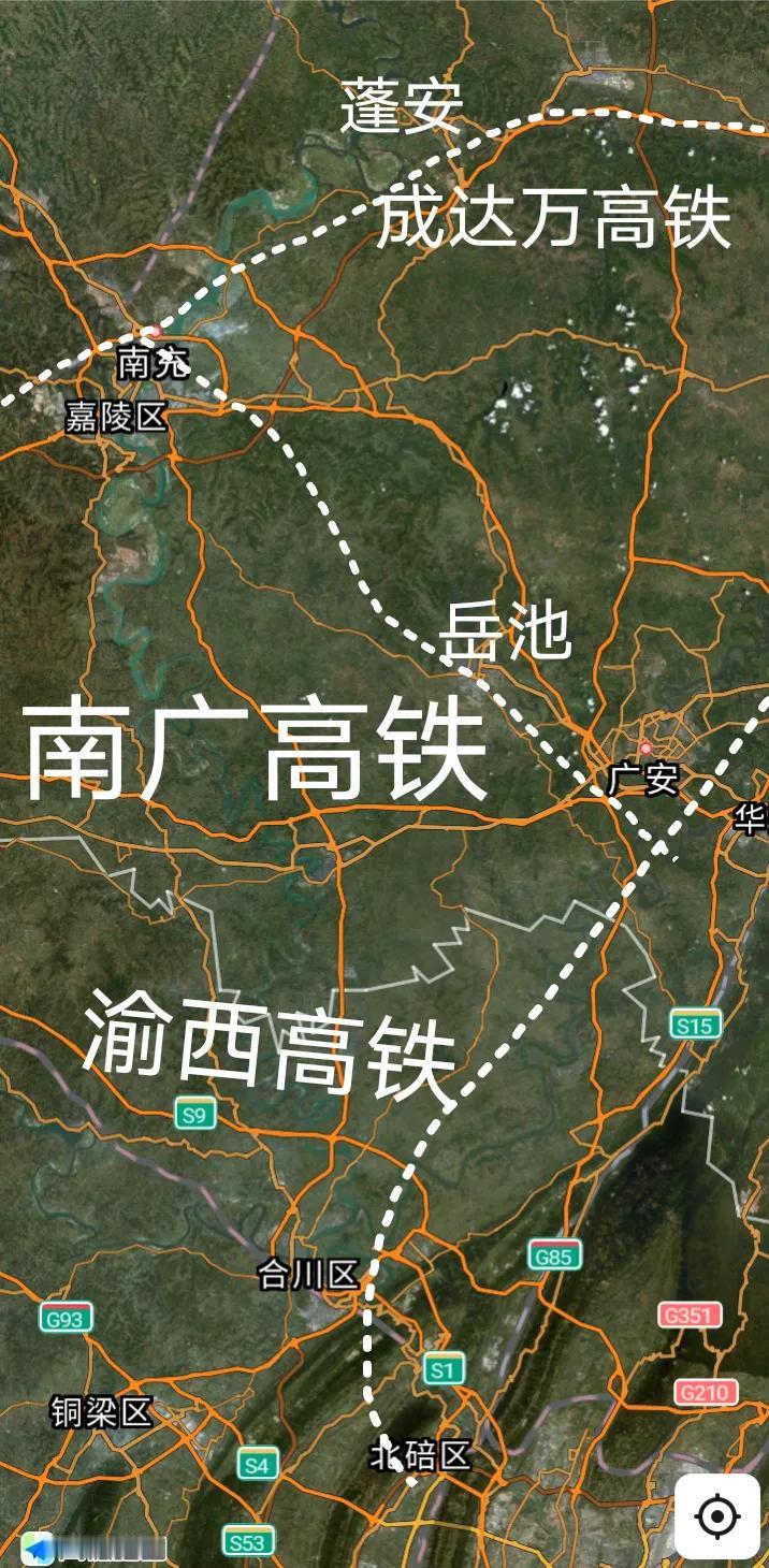 确定开工，南充途经岳池至广安时速250公里的南广客专将于2026年内实质性开工建