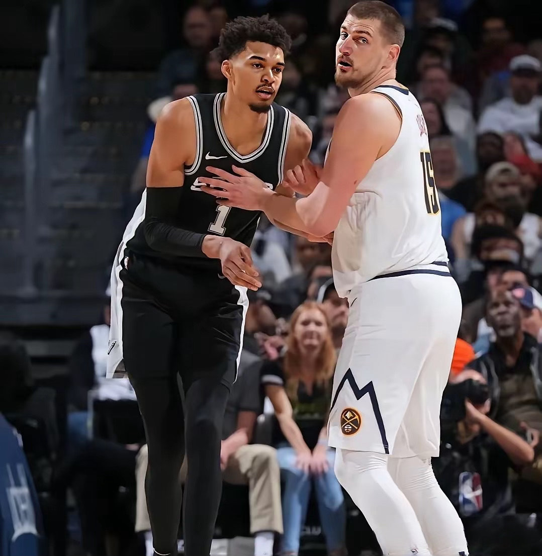 说来说去掘金还是更怕马刺，约基奇怕文班亚马，所以才想主动掉到第四，从而就可以在第